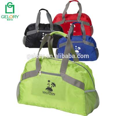 Lightweight Ripstop polyester material handle style wholesale gym bag